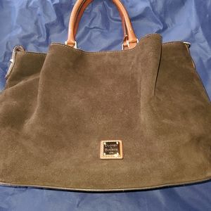 Genuine Suede Dooney & Bourke Large Barlow